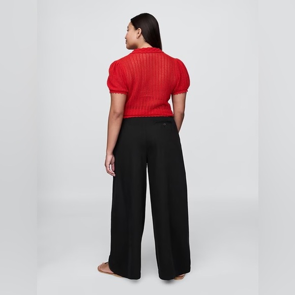 NWT! Gap × DÔEN High Rise Pleated Trousers - Size 6 🔹 - Picture 6 of 15